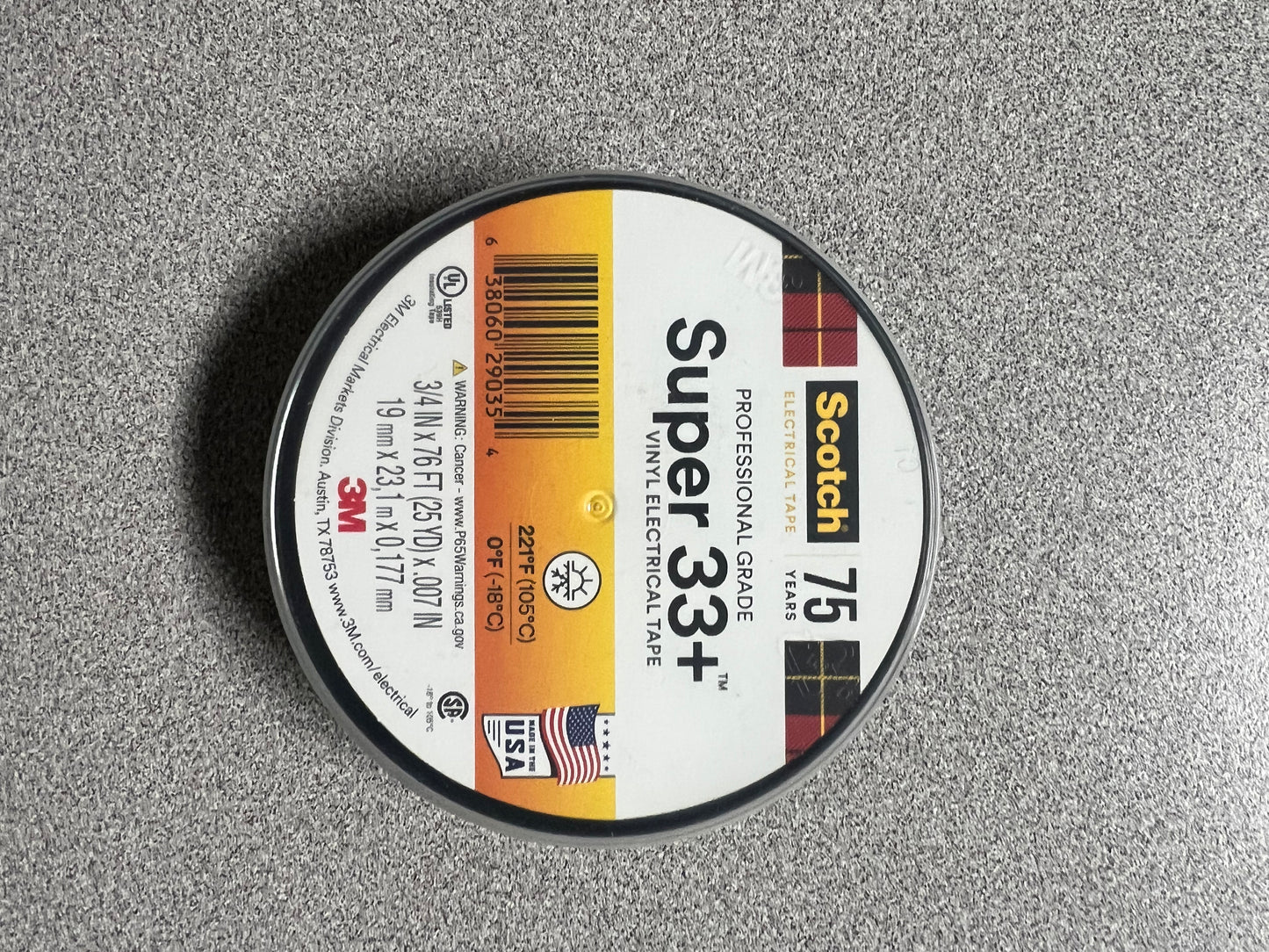 Electrical Tape Super 33 qty 1